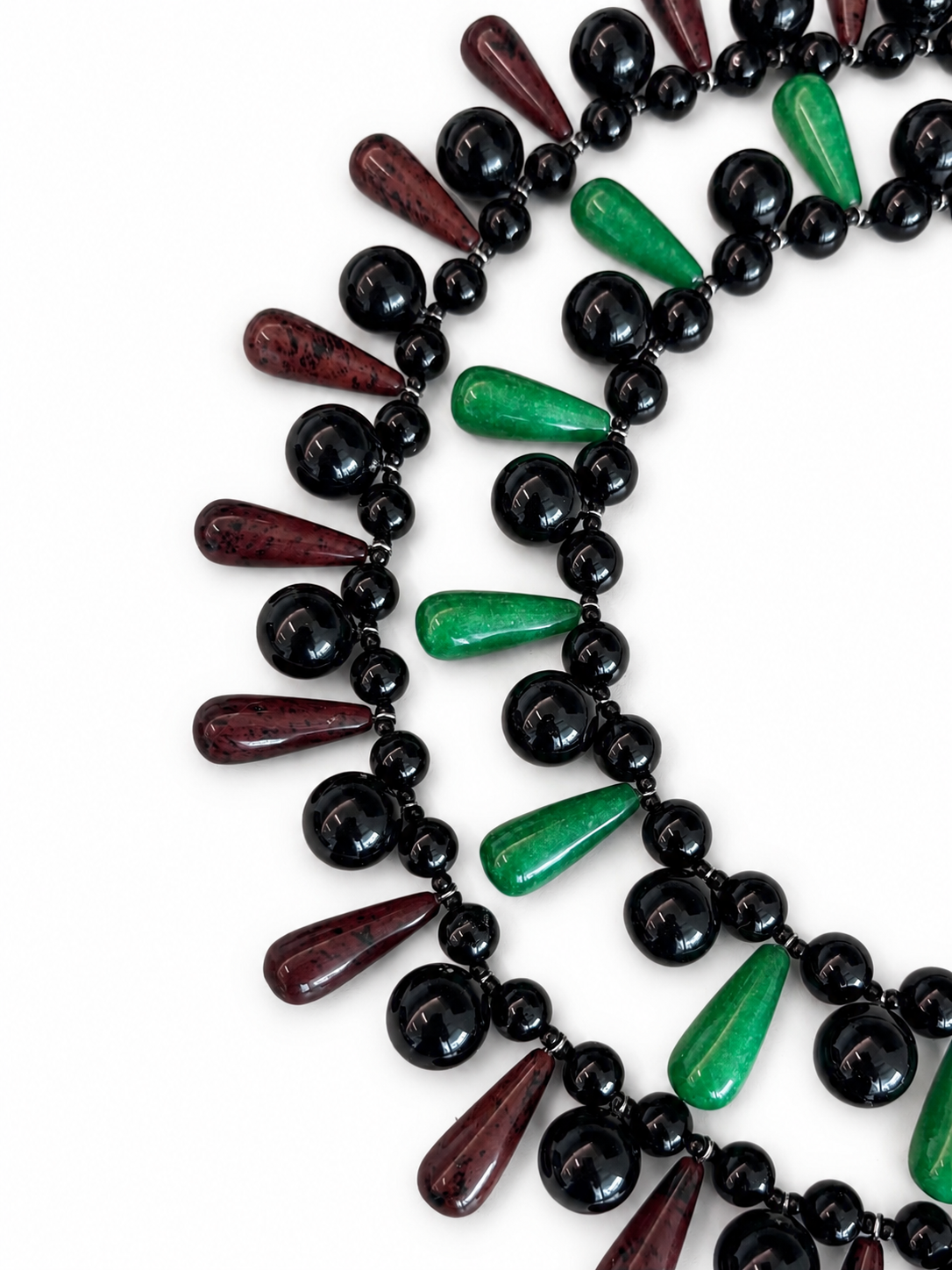 Bib Beaded Necklace