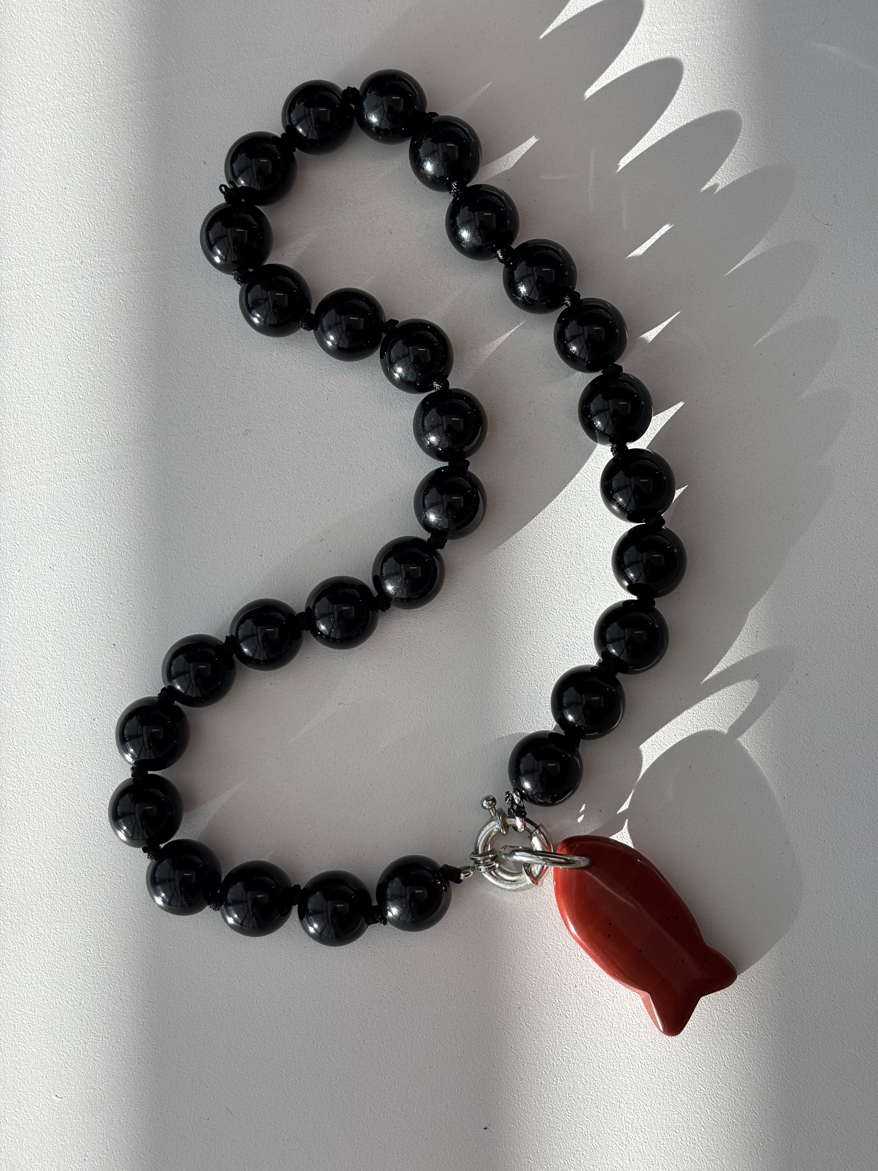 Black Agate Necklace