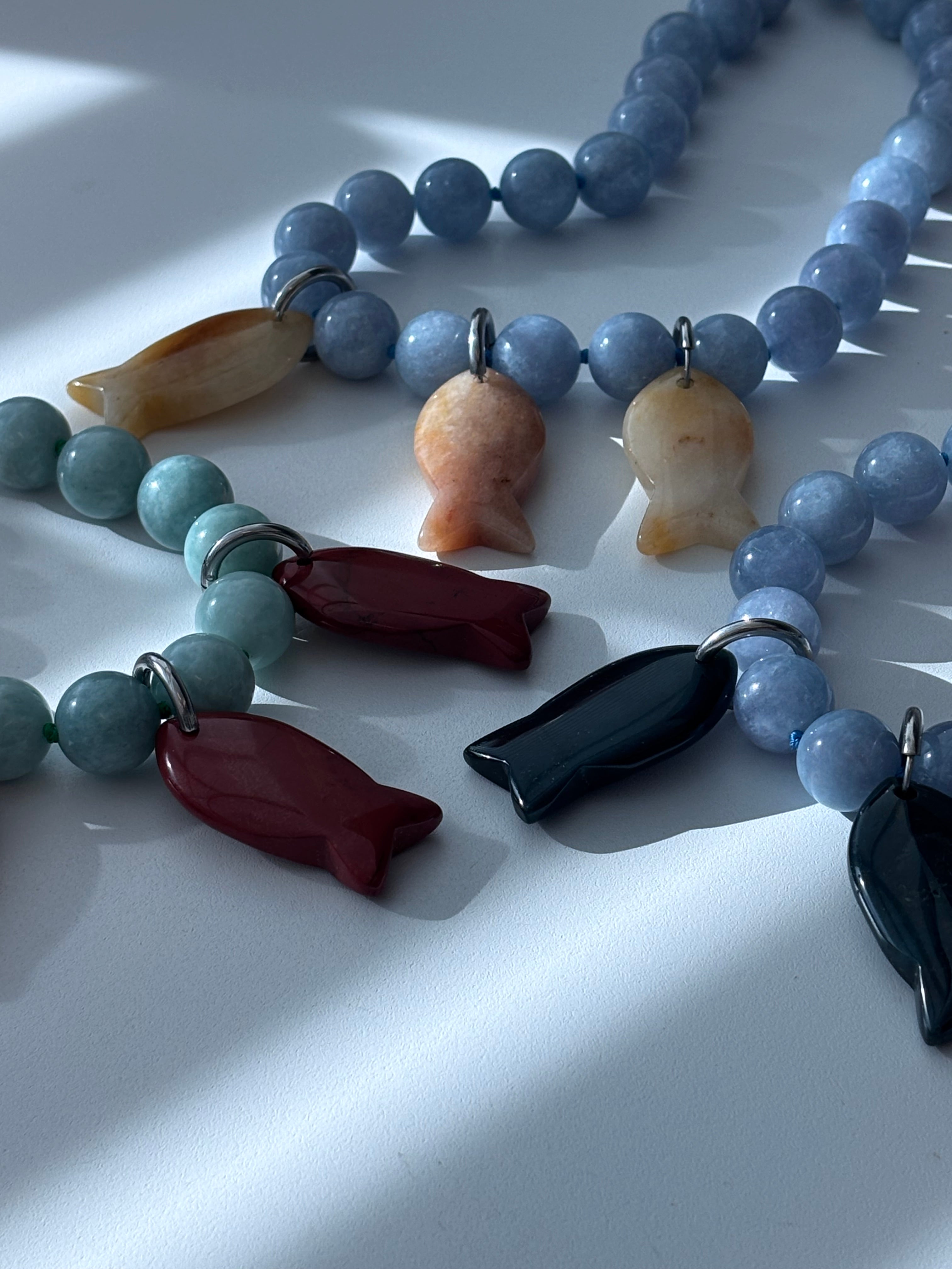 Jade Fish Necklace