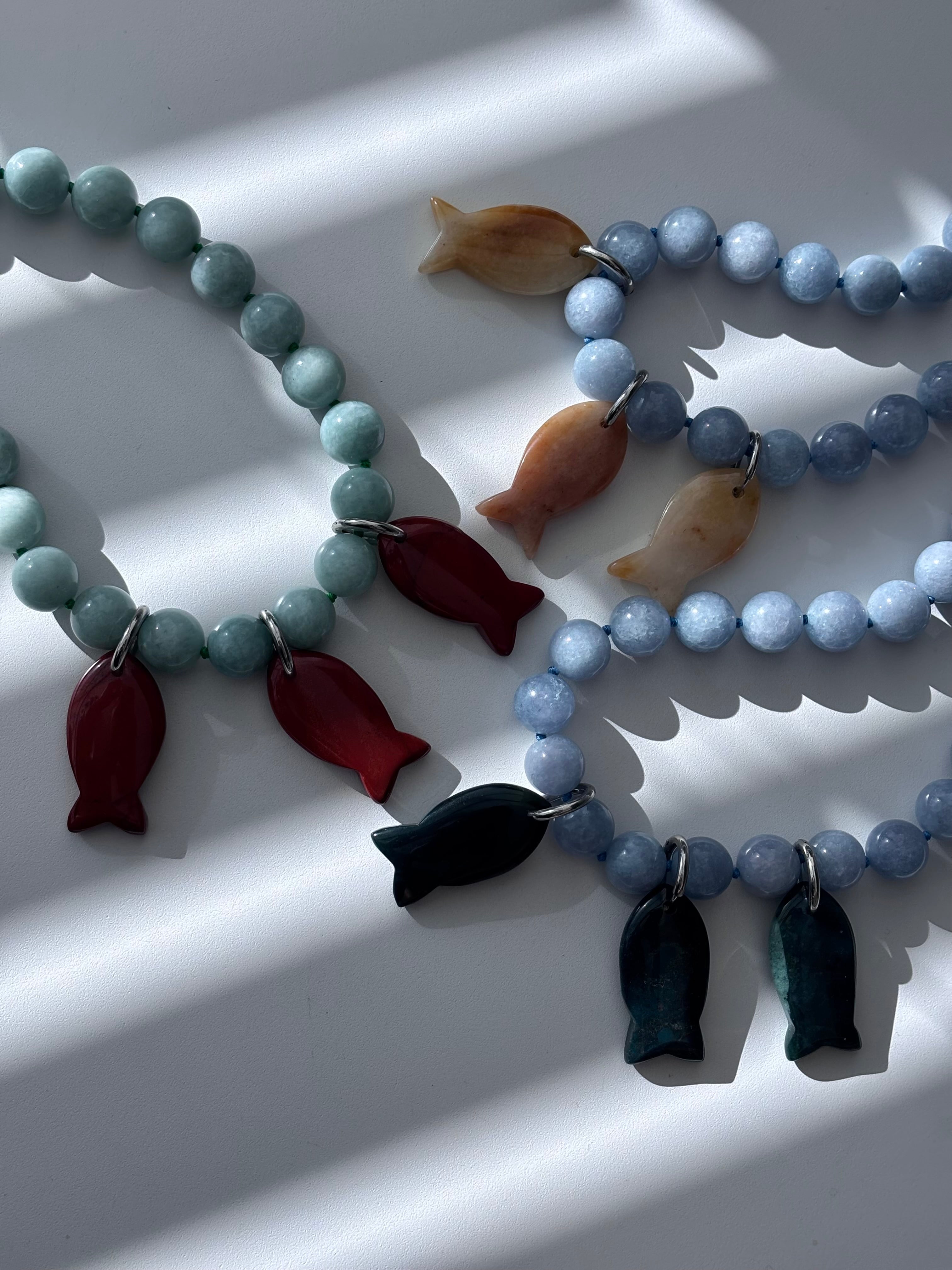 Jade Fish Necklace