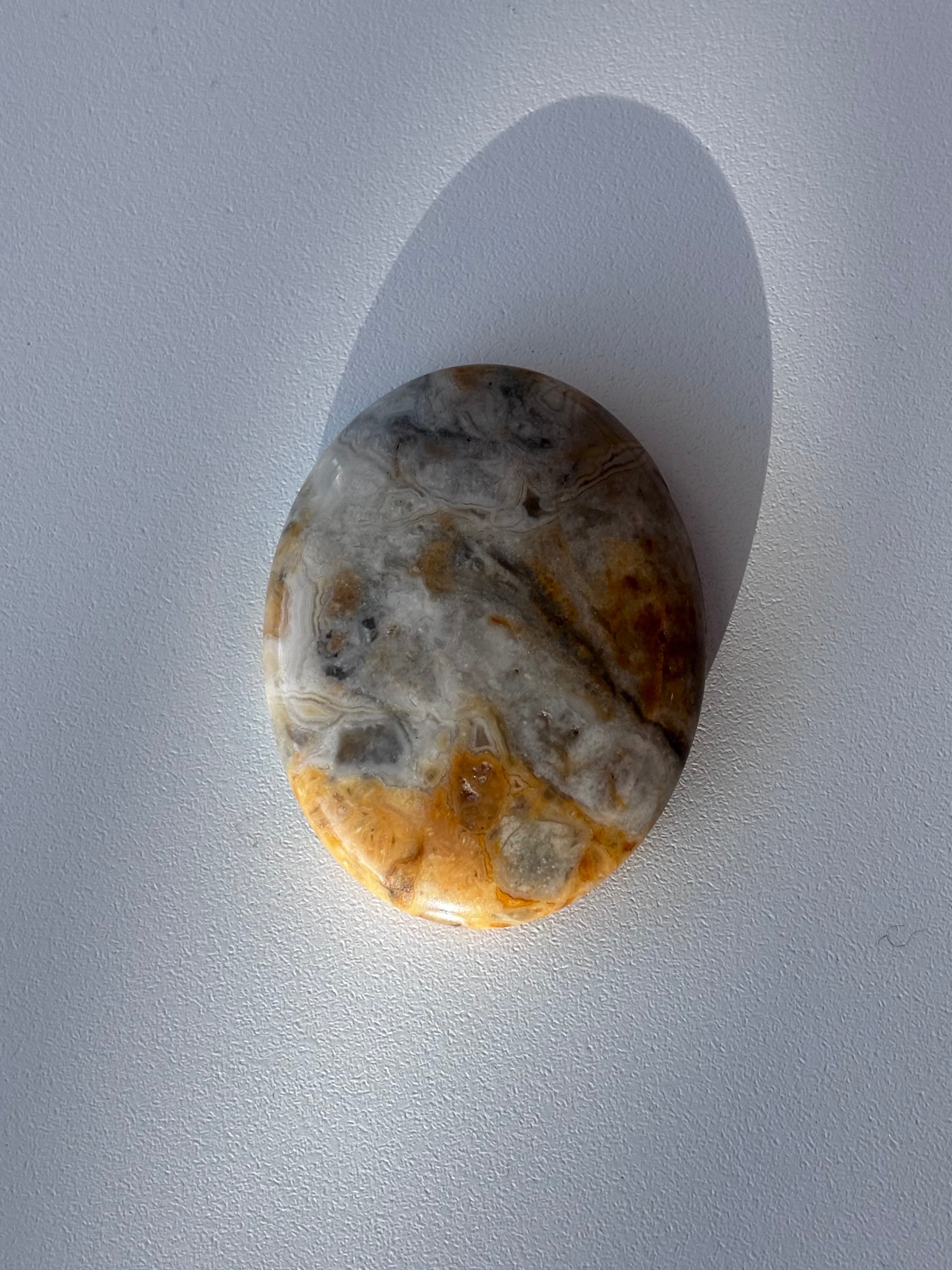 Large Natural Oval Stone