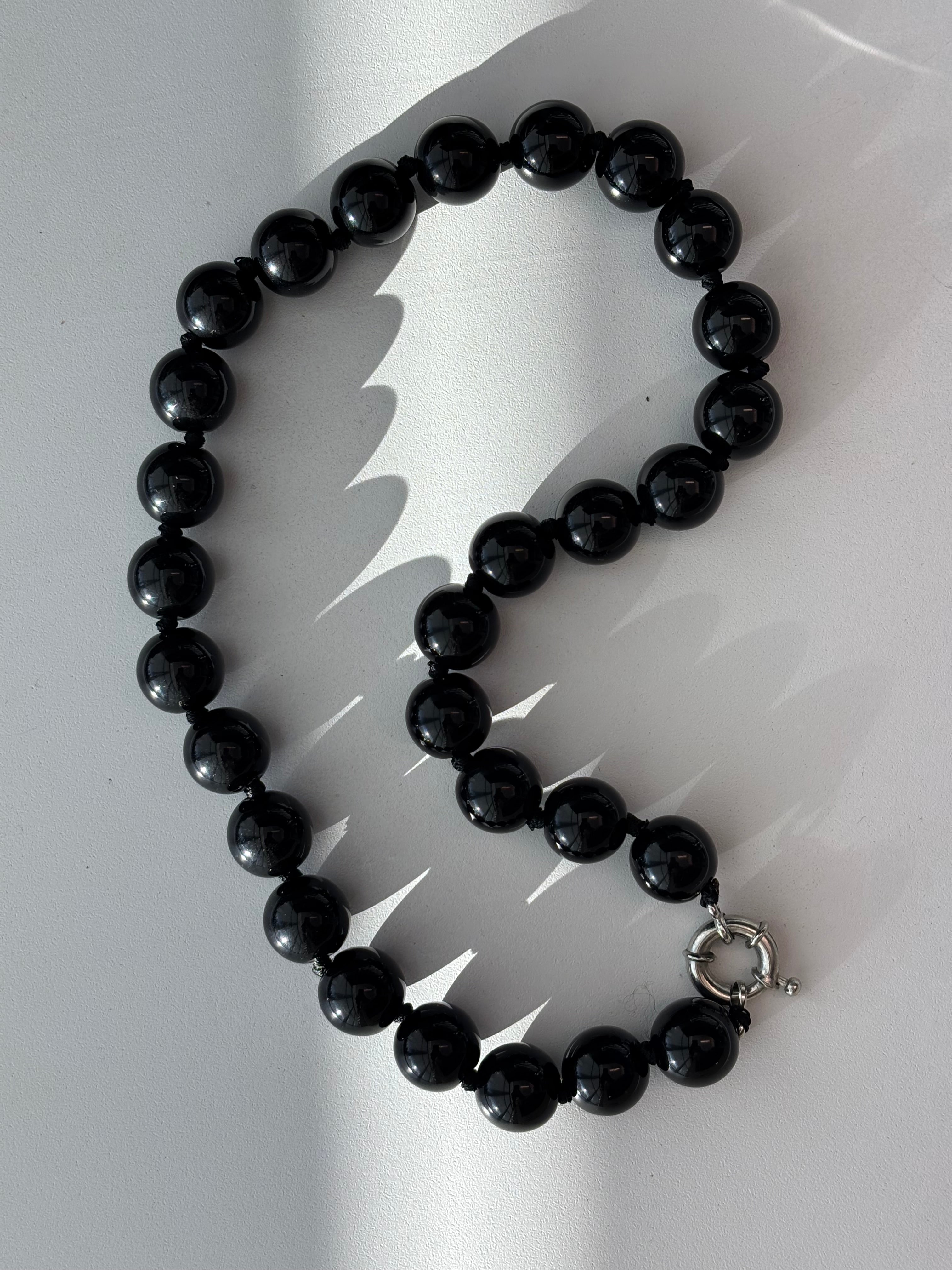 Black Agate Necklace