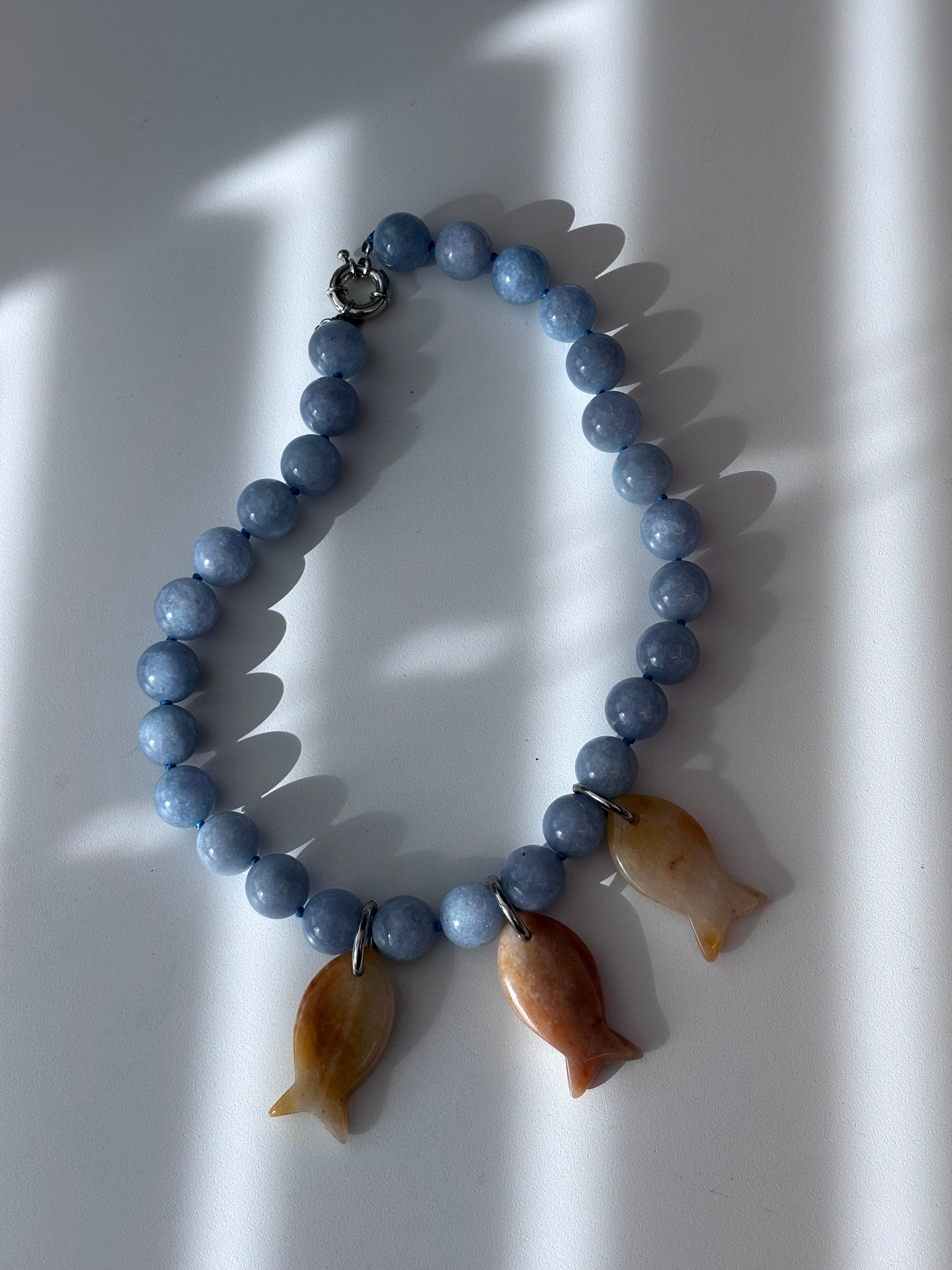 Jade Fish Necklace