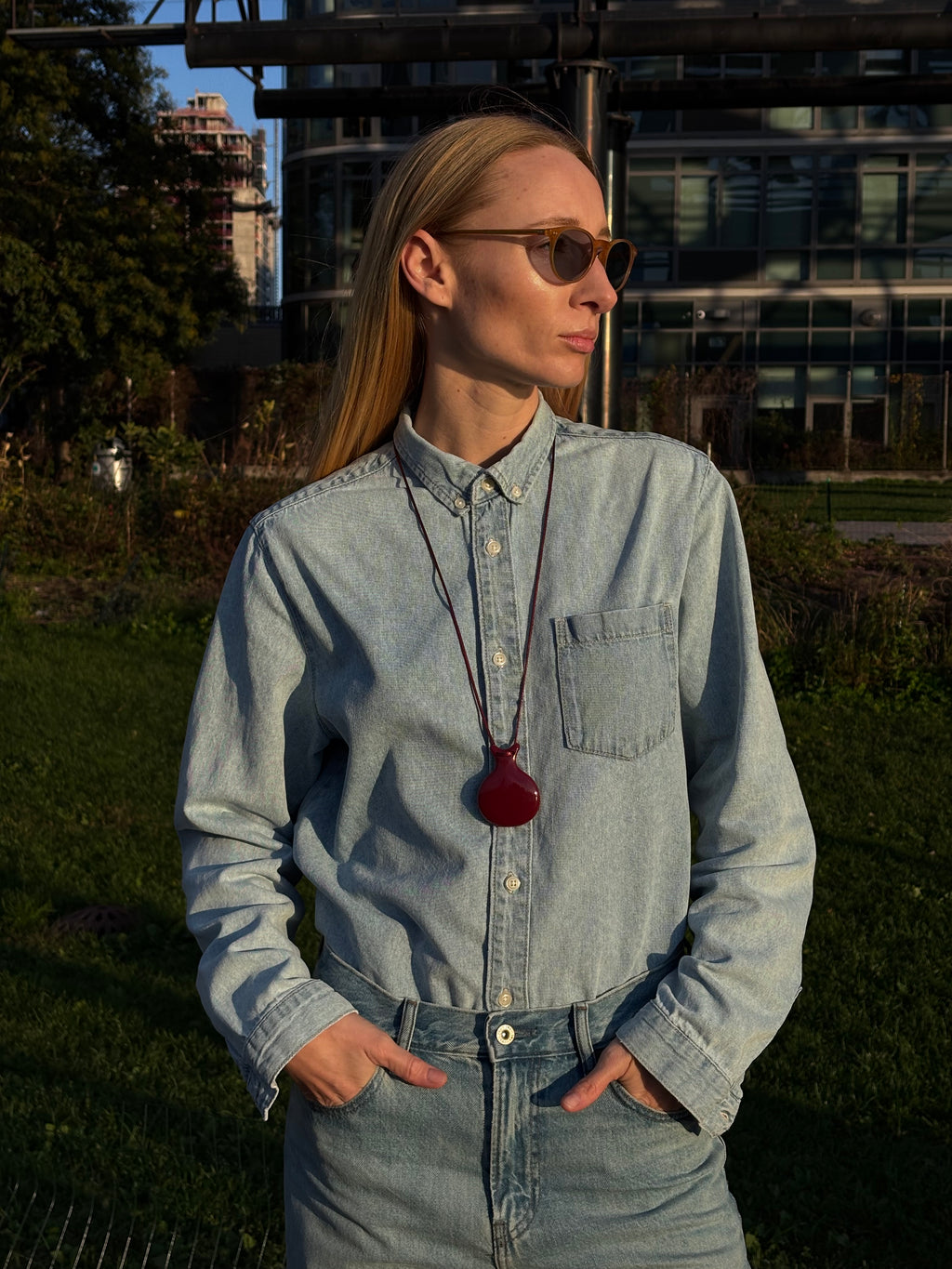 Half Castanet Necklace