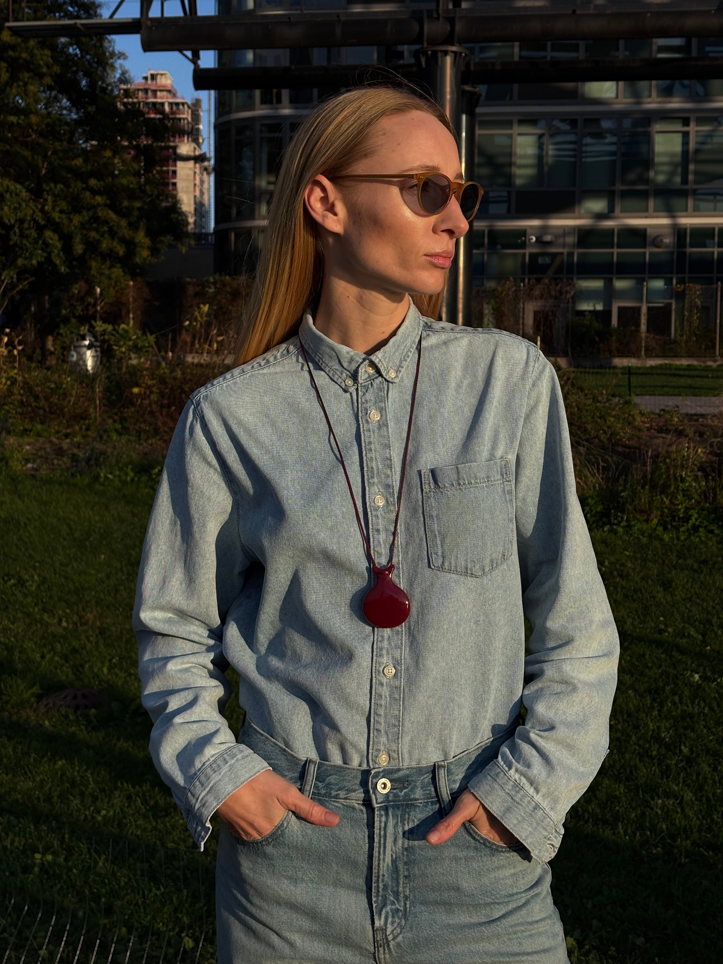 Half Castanet Necklace