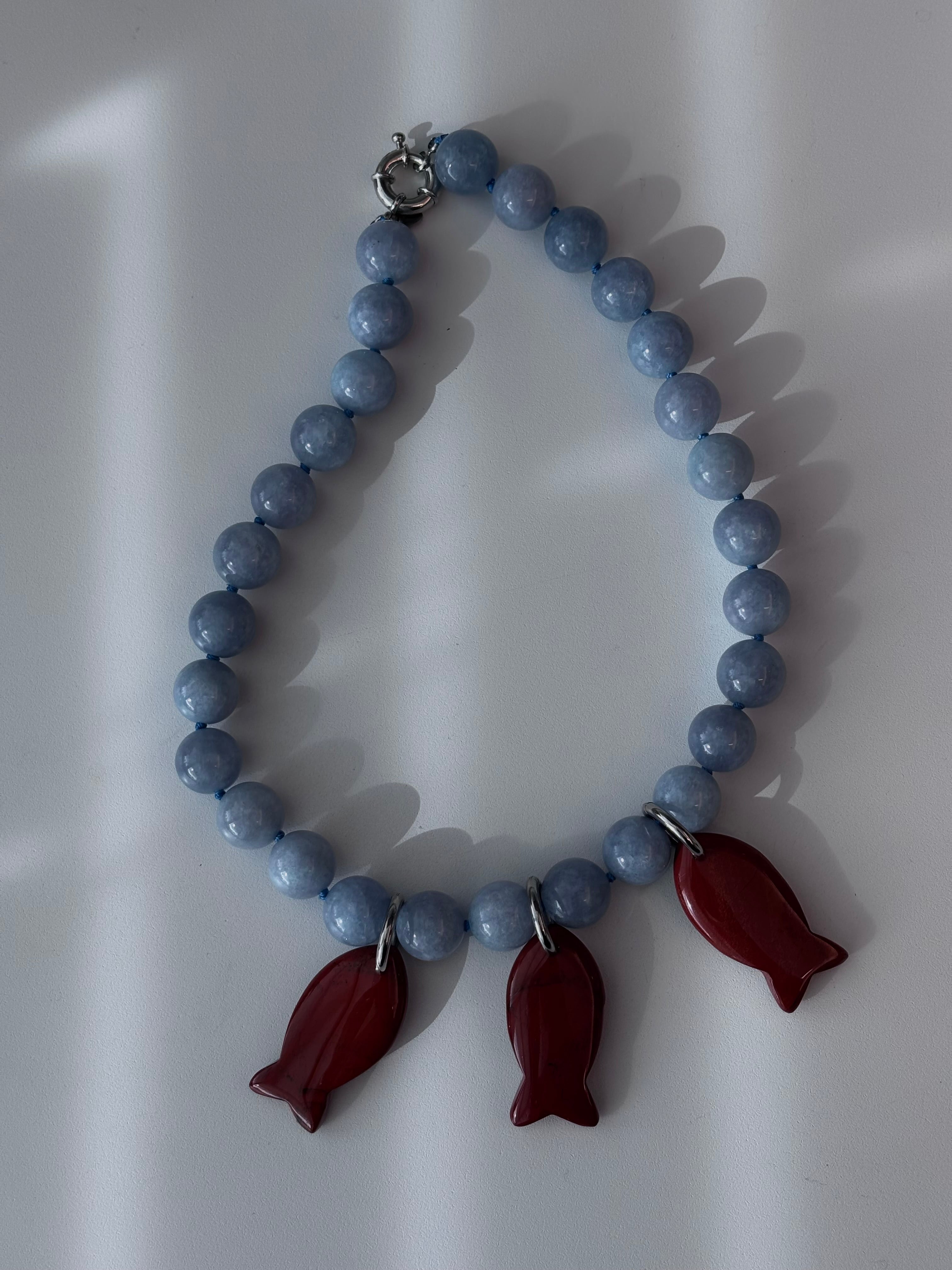 Jade Fish Necklace