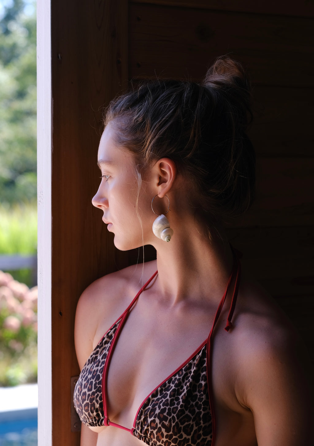 Turbo Pearled Seashells
 Earrings