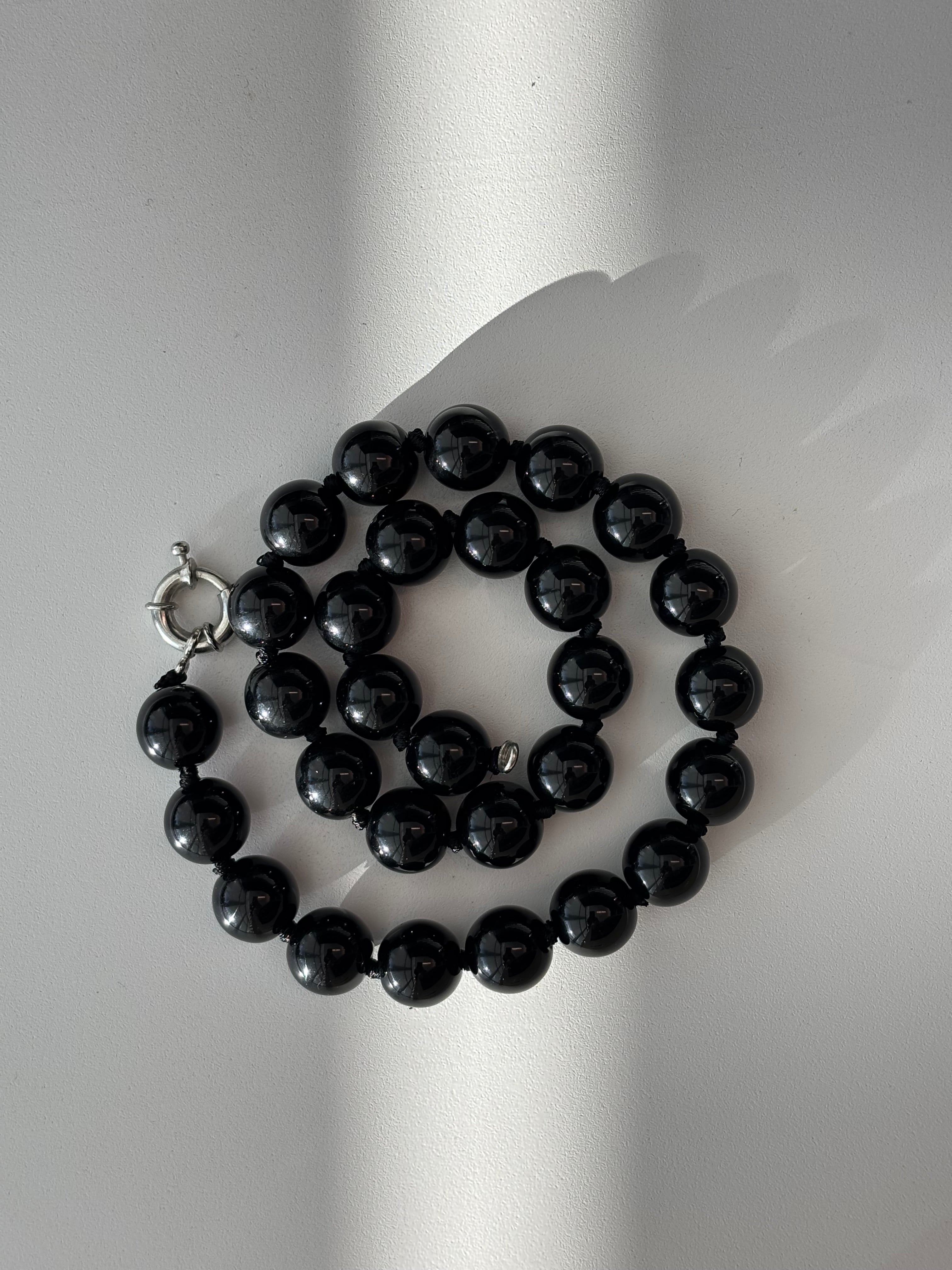 Black Agate Necklace