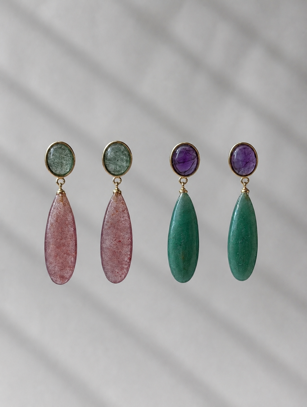 Two tone teardrops