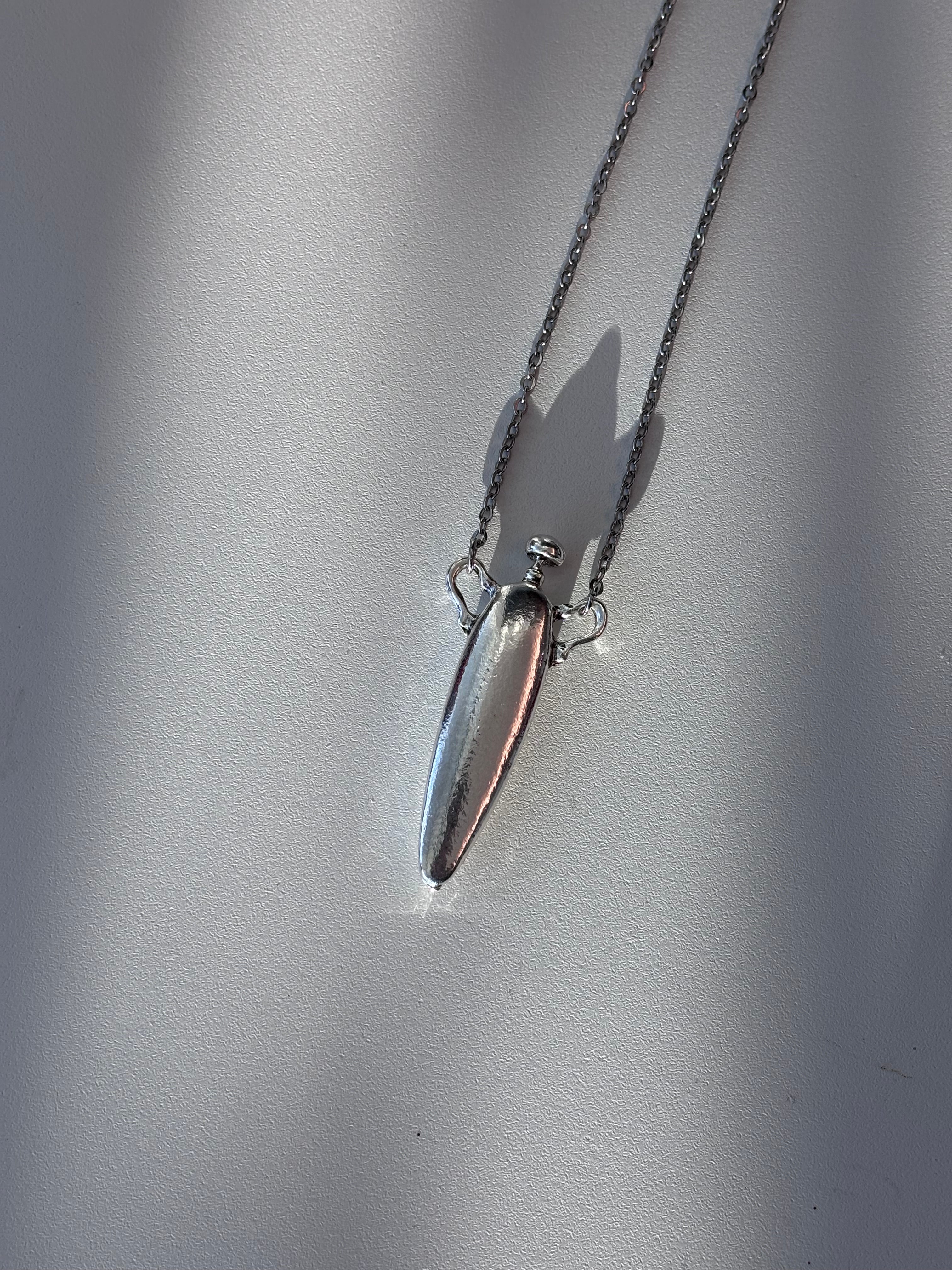 Perfume Bottle Necklace