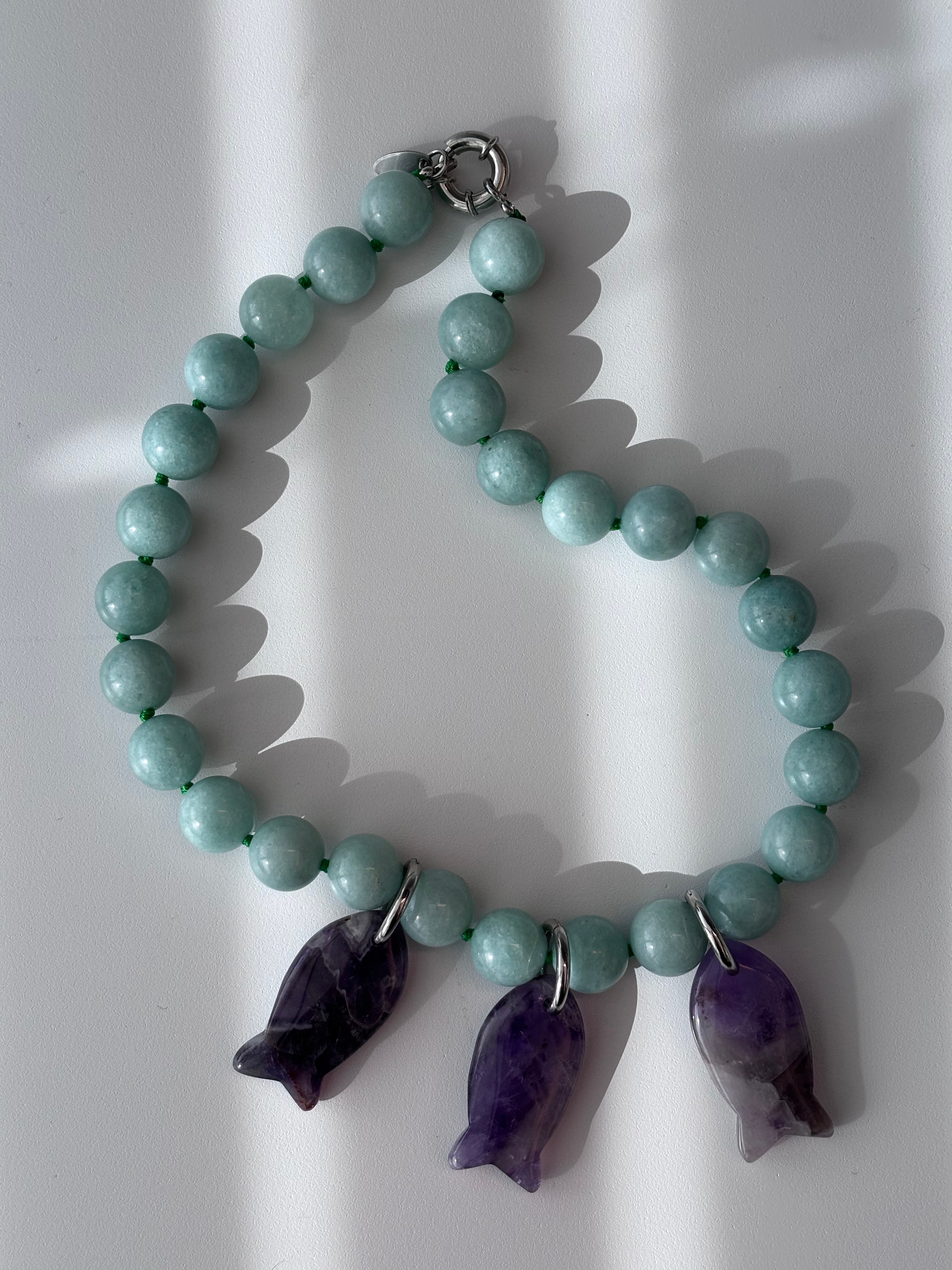 Jade Fish Necklace