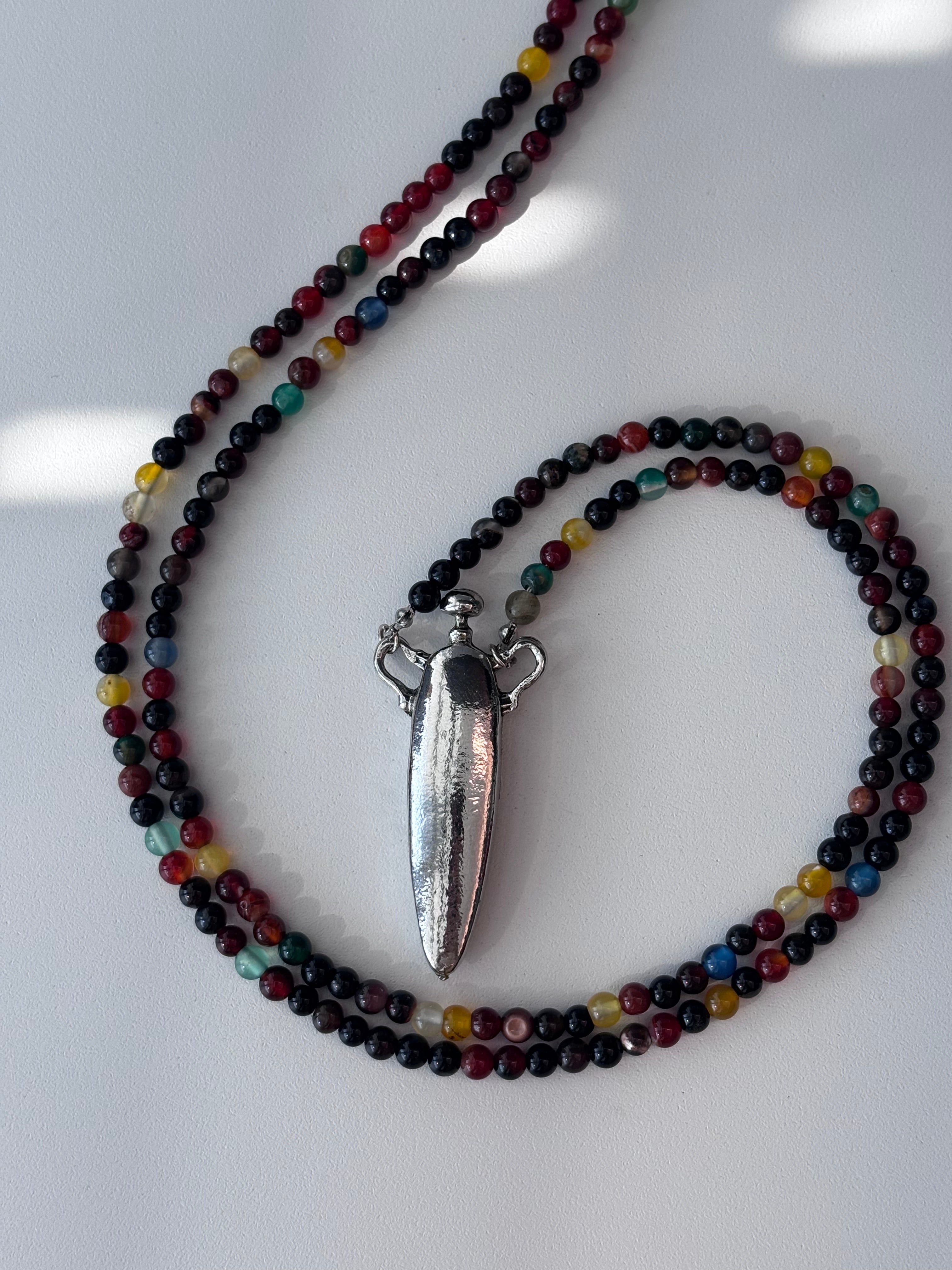 Long bottle necklace