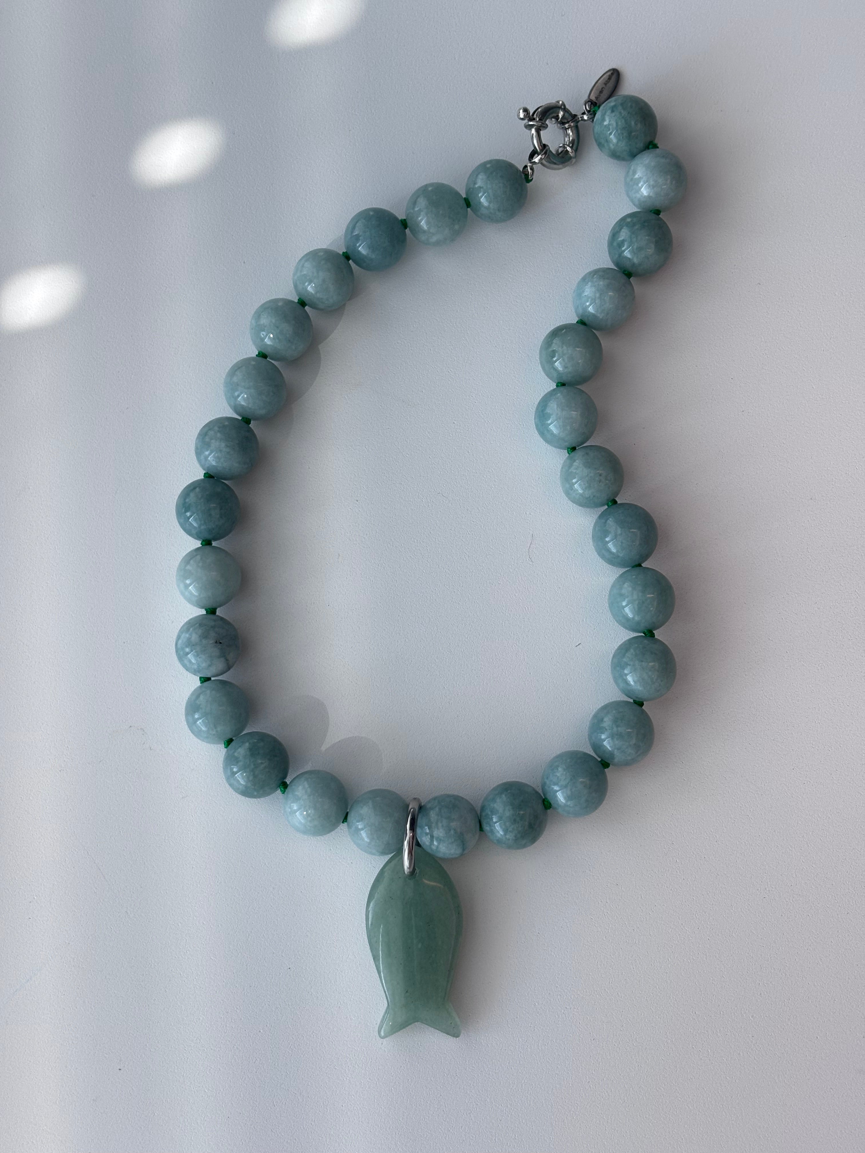 Jade Bead Necklace