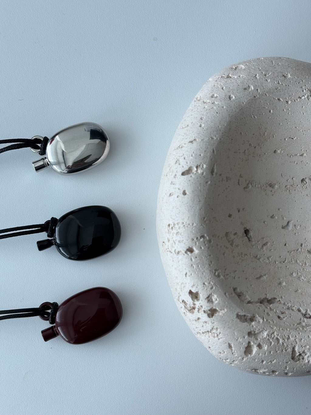 Pocket Perfume Bottle Pendant Necklace