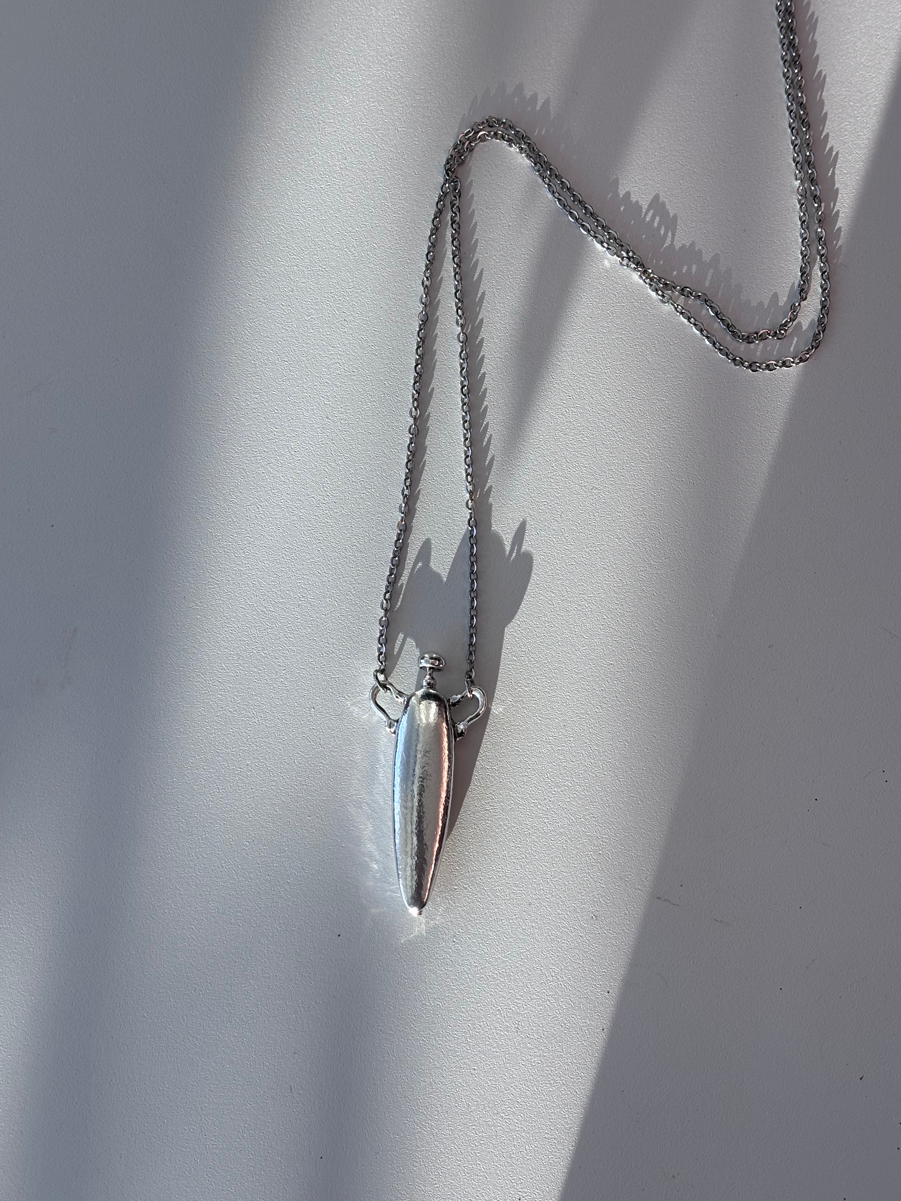 Perfume Bottle Necklace