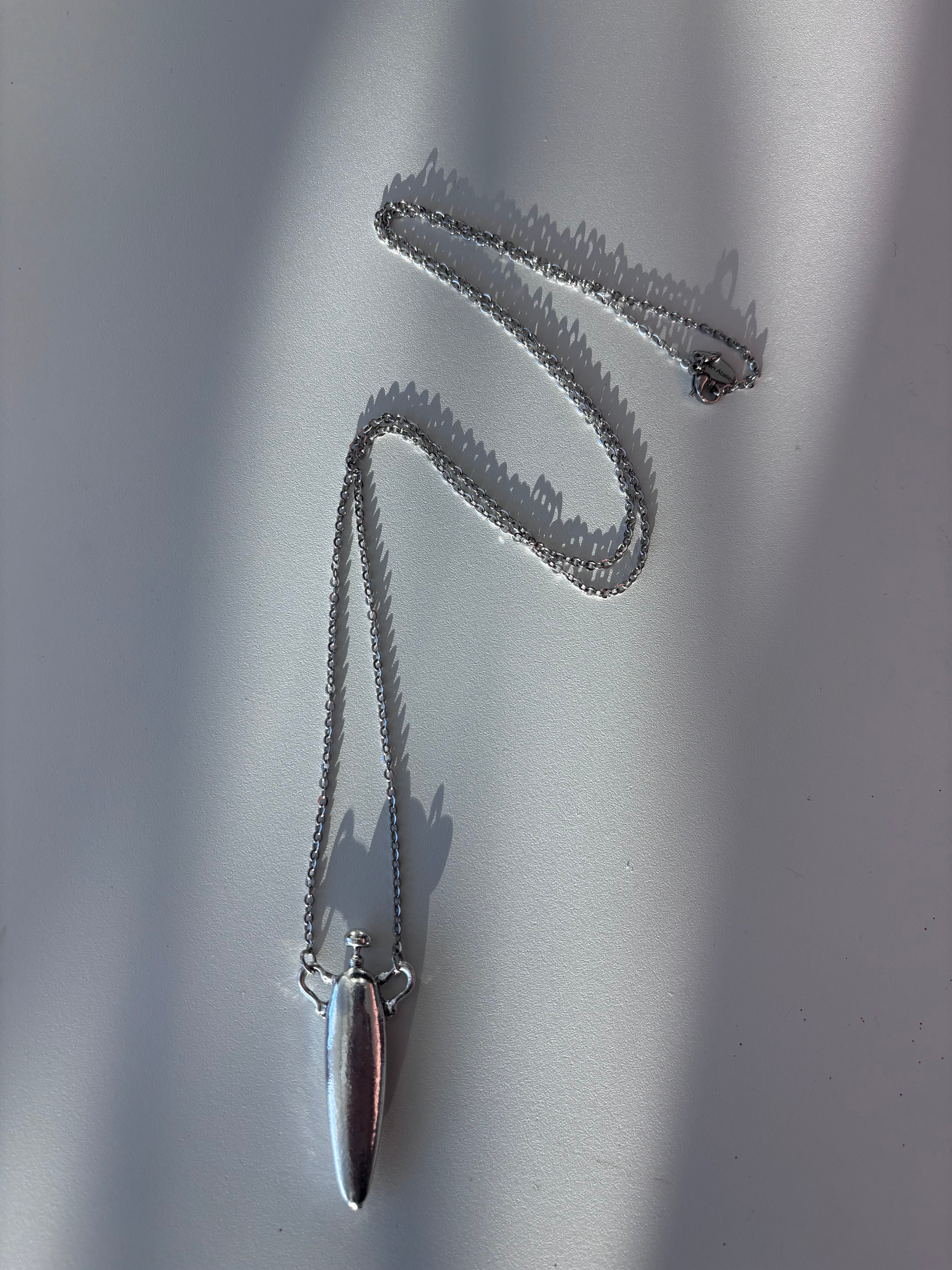 Perfume Bottle Necklace