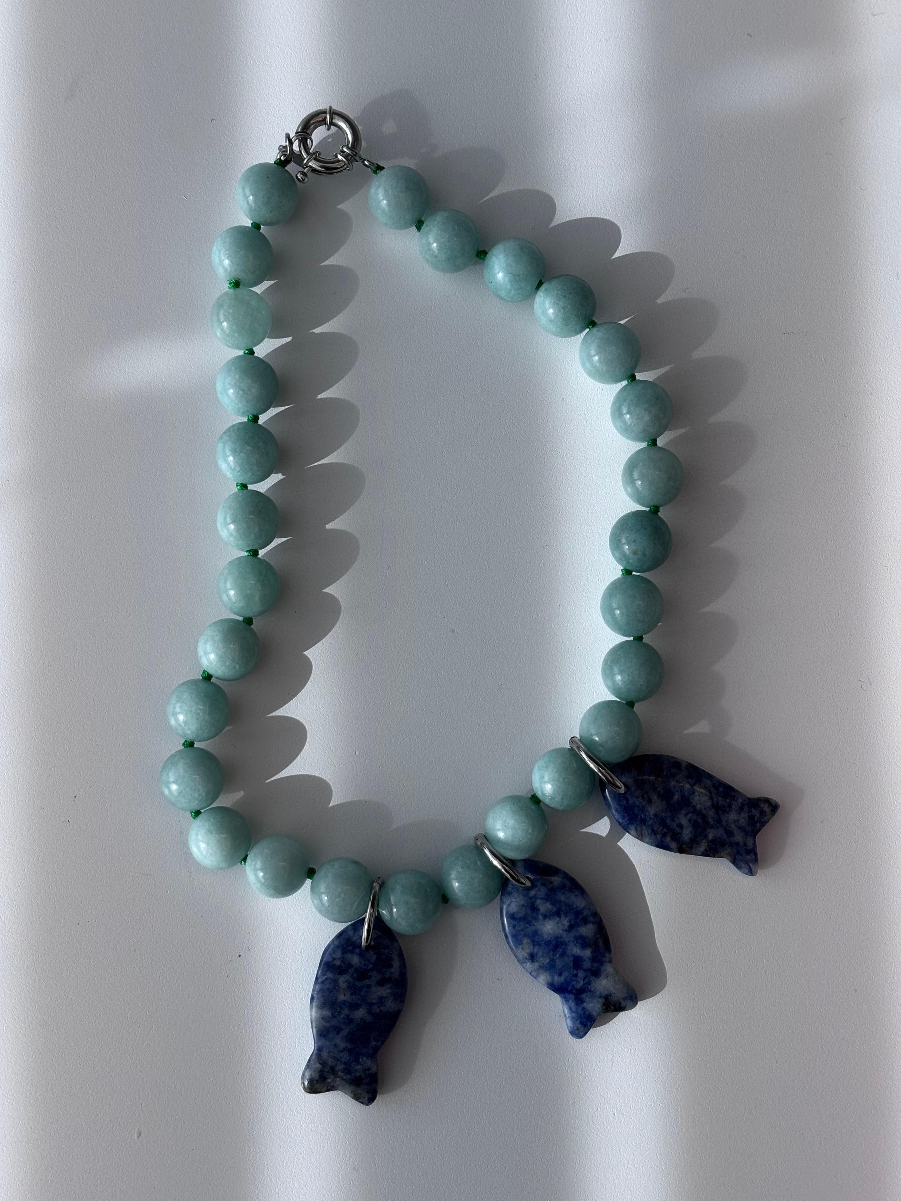 Jade Fish Necklace