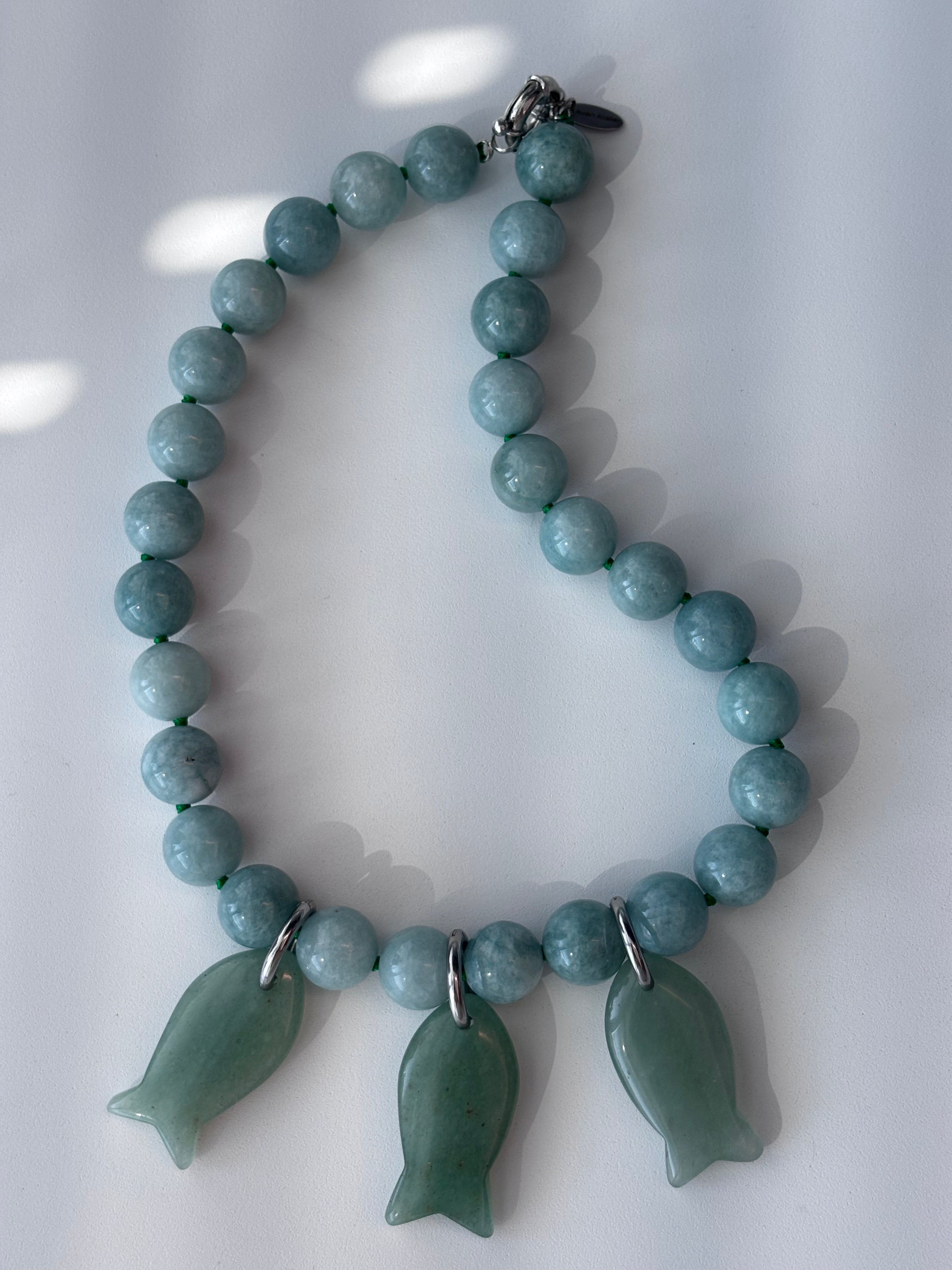 Jade Fish Necklace