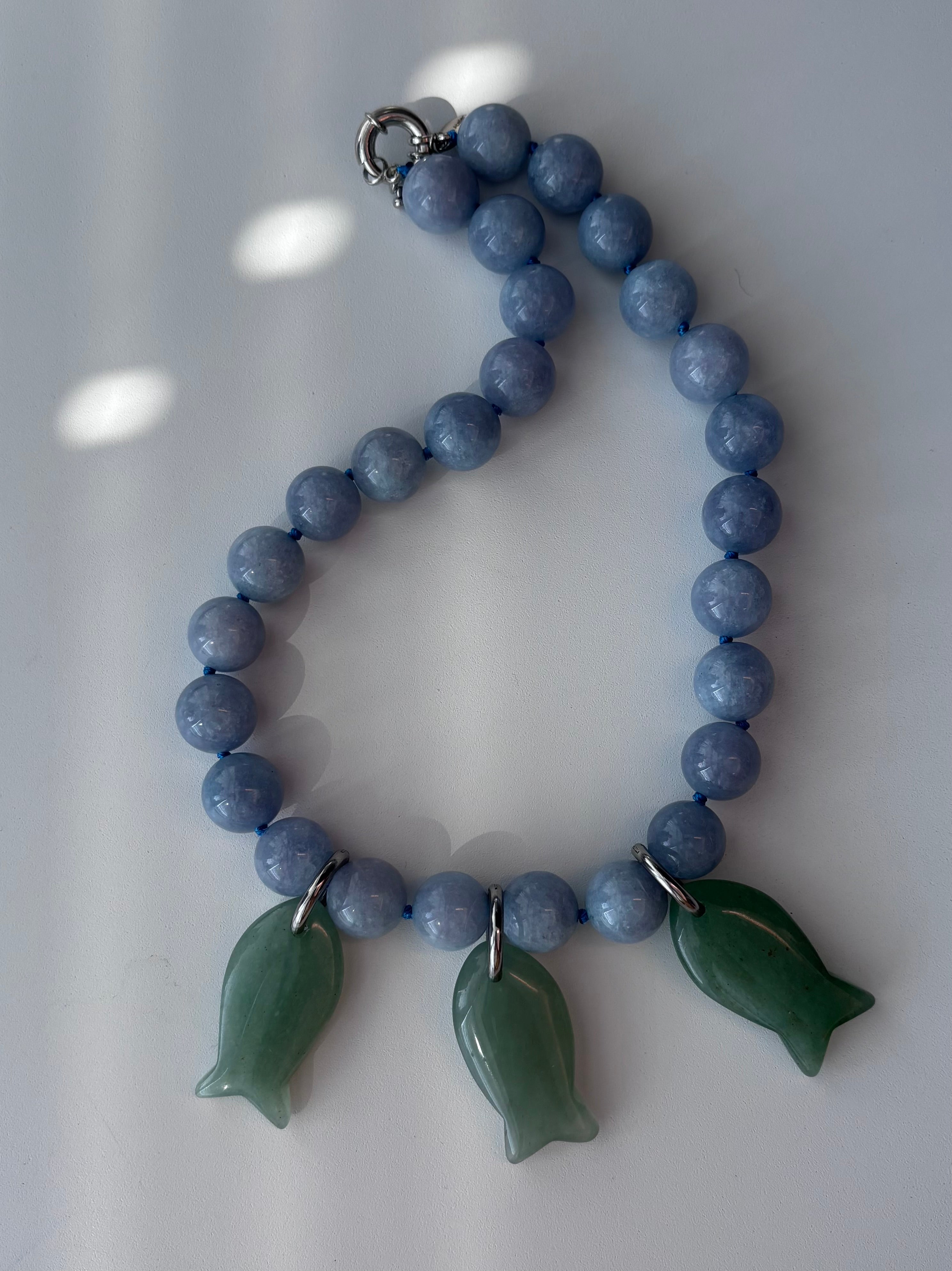 Jade Fish Necklace