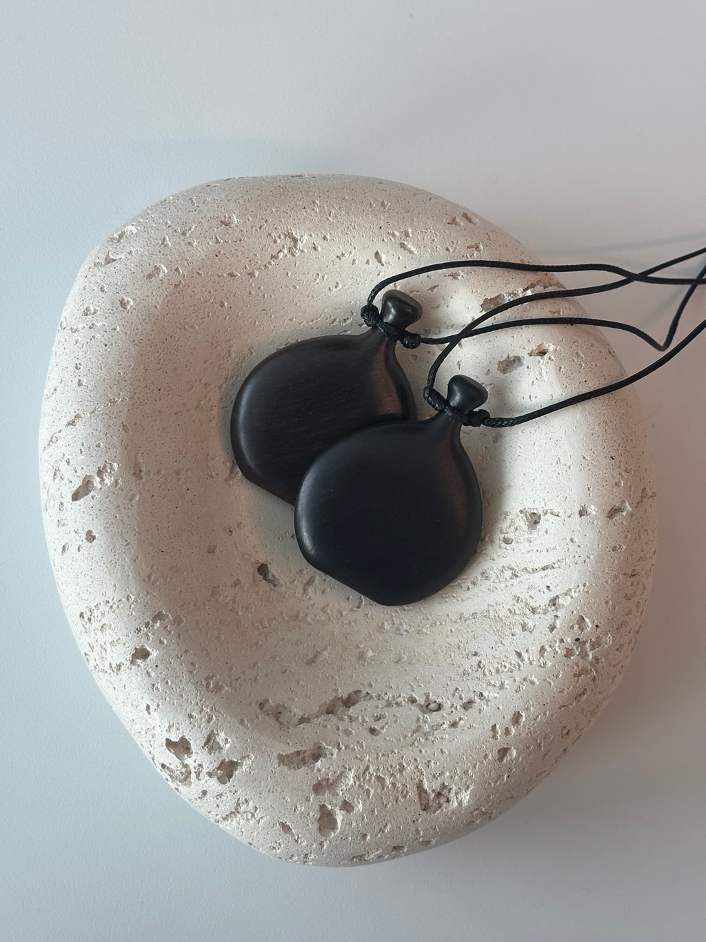 Wooden Bottle Pendant Necklace